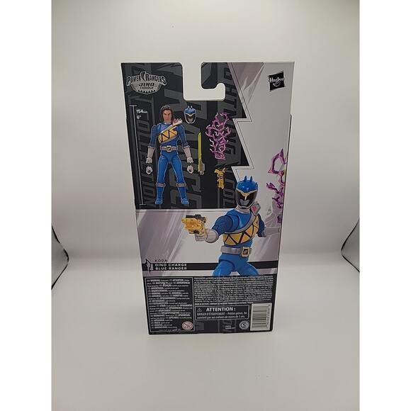 Power Rangers Lightning Collection Dino Charge Blue Ranger 6" Inch Hasbro Figure - Picture 3 of 5